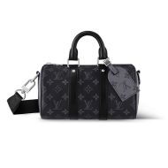 Louis Vuitton Keepall Bandouliere 25 Bag In Monogram Canvas M46271 Black