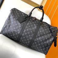 Louis Vuitton Keepall Bandouliere 50 Bag In Monogram Canvas M45604 Black