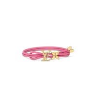 Louis Vuitton LV Bloom Bracelet In Smooth Leather M0975Z Pink