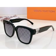 Louis Vuitton LV-GO14 Square Sunglasses In Acetate Z2120E Black/Silver