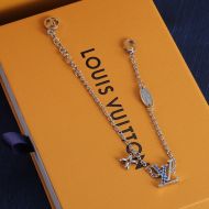 Louis Vuitton LV Iconic Bracelet In Metal with Crystals Silver