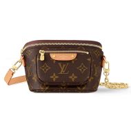 Louis Vuitton Mini Bumbag In Monogram Canvas M82335 Brown