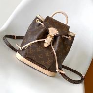 Louis Vuitton Montsouris Mini Backpack In Monogram Canvas M11199 Brown