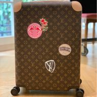 Louis Vuitton Horizon 55 Luggage In Monogram My LV World Tour Canvas P00154 Brown