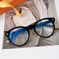 Louis Vuitton My Monogram Light Round Sunglasses In Acetate Z2004W Black/Blue