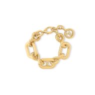 Louis Vuitton Nautical Chain Bracelet In Metal Gold