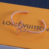 Louis Vuitton Nautical Rigid Bracelet In Metal M1606M Rose Gold