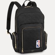 Louis Vuitton New Backpack In NBA Monogram Empreinte Leather M85146 Black