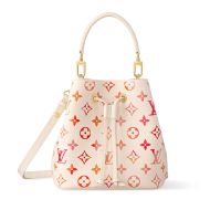 Louis Vuitton NeoNoe BB Bucket Bag In Monogram Empreinte Leather M24649 Beige