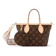 Louis Vuitton Neverfull BB Handbag In Monogram Canvas M46705 Brown/Beige