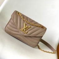 Louis Vuitton New Wave Chain Bag PM In Calf Leather M20838 Taupe