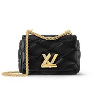 Louis Vuitton Pico GO-14 Handbag In Lambskin M23625 Black