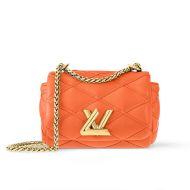 Louis Vuitton Pico GO-14 Handbag In Lambskin M85637 Orange