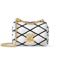 Louis Vuitton Pico GO-14 Handbag In Lambskin M23762 White