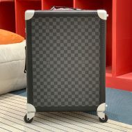 Louis Vuitton Rolling Trunk In Damier Graphite Canvas Black