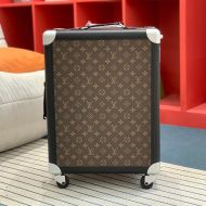 Louis Vuitton Rolling Trunk In Monogram Canvas M10117 Brown/Silver