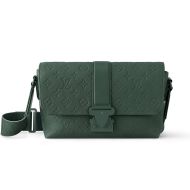 Louis Vuitton S-Cape Messenger In Taurillon Monogram Leather M24439 Green