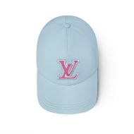 Louis Vuitton LV Signature Baseball Cap In Cotton M7318M Sky Blue