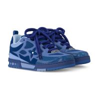 Louis Vuitton LV Skate Sneakers Men Mix Of Materials 1ACQMN Blue