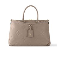 Louis Vuitton Trianon MM Tote In Monogram Empreinte Leather M46504 Grey