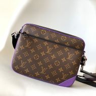 Louis Vuitton Trio Messenger In Monogram Canvas M46266 Brown/Purple