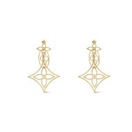 Louis Vuitton LV Twiggy Earrings In Metal M00952 Gold