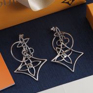 Louis Vuitton LV Twiggy Earrings In Metal M00952 Silver