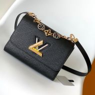 Louis Vuitton Twist MM Handbag In Epi Grained Leather M22773 Black