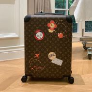 Louis Vuitton Horizon 55 Luggage In Monogram My LV World Tour Canvas Brown