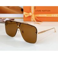 Louis Vuitton Mask Sunglasses In Z2020E Brown