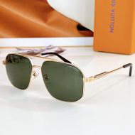 Louis Vuitton Metal Square Sunglasses In Z2273 Green