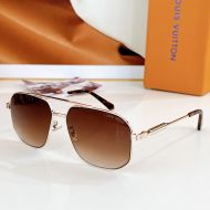 Louis Vuitton Metal Square Sunglasses In Z2273 Orange