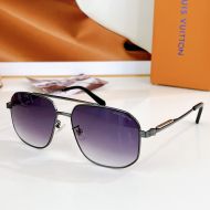 Louis Vuitton Metal Square Sunglasses In Z2273 Purple