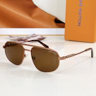 Louis Vuitton Metal Sunglasses In Z2274U Brown