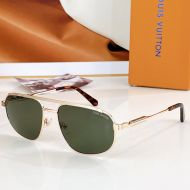 Louis Vuitton Metal Sunglasses In Z2274U Green