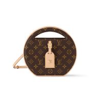 Louis Vuitton Around Me PM Handbag In Monogram Canvas M47117 Brown