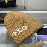 Louis Vuitton LV Iconic Signatures Beanie In Wool M77872 Brown