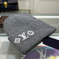 Louis Vuitton LV Iconic Signatures Beanie In Wool M77872 Grey