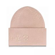 Louis Vuitton LV Iconic Signatures Beanie In Wool M77872 Pink