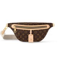 Louis Vuitton High Rise Bumbag In Monogram Canvas M46784 Brown