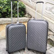 Louis Vuitton Zephyr Rolling Suitcase In Damier Graphite Canvas Black