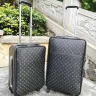 Louis Vuitton Pegase Luggage In Monogram Canvas M23332 Black