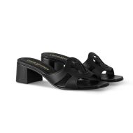 Louis Vuitton LV Isola Slides Women Calf Leather 1ACG4K Black