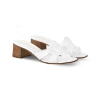 Louis Vuitton LV Isola Slides Women Calf Leather 1ACG5E White