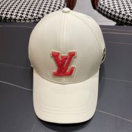 Louis Vuitton LV Signature Teddy Bear Baseball Cap In Cotton Beige