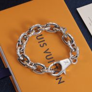 Louis Vuitton LV Crown Bracelet In Metal Silver