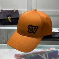 Louis Vuitton LV Fall Signature Baseball Cap In Cotton Brown