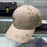 Louis Vuitton LV Signature Baseball Cap In Monogram Signature Cotton Khaki