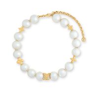 Louis Vuitton My Mix Pearl Necklace In Metal M01628 Gold