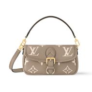 Louis Vuitton Nano Diane Handbag In Monogram Empreinte Leather M83300 Apricot